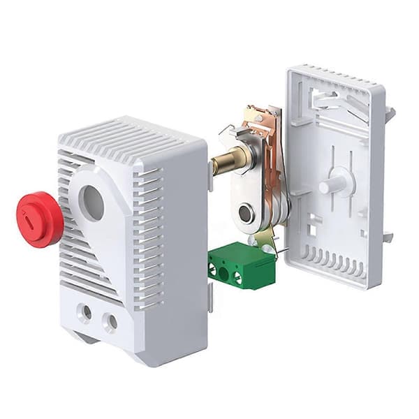 Temperaturregulator mekanisk brytare NO NC 0-60℃ 10A KTO011