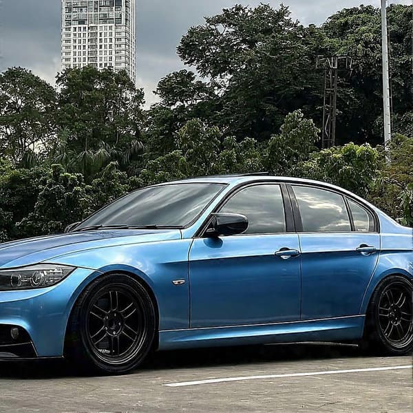 Backspegelkåpa Vingkåpa Trim Kompatibel med BMW 1 3-serie E87 E88 E81 E82 E90 E91 E92 E93 Exteriörtillbehör Black