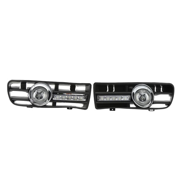 H3 tåkelysgriller med LED kjørelys for TDI MK4 (1997-2006)