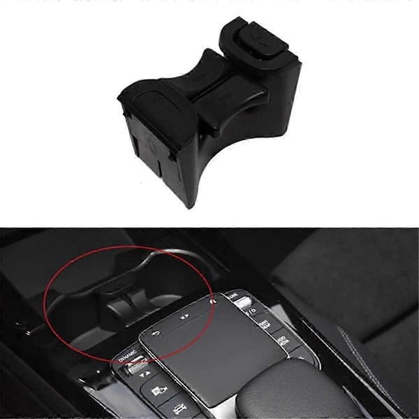 Bilsenterkonsoll Koppholderdeler A1778109703 for A KLASSE W177 2018-2023 Noir