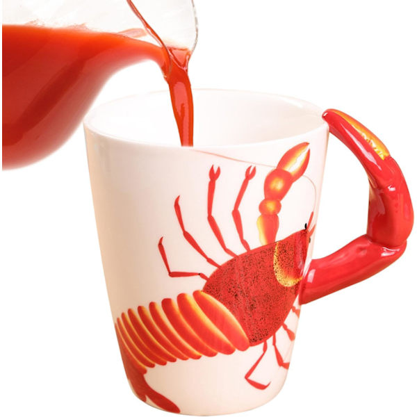 Kawaii krus | 400 ml keramisk kaffekrus 3D dyr | Morsomt dyrekaffekrus, kvinners nyhetskaffekrus for te melk morgenkaffe