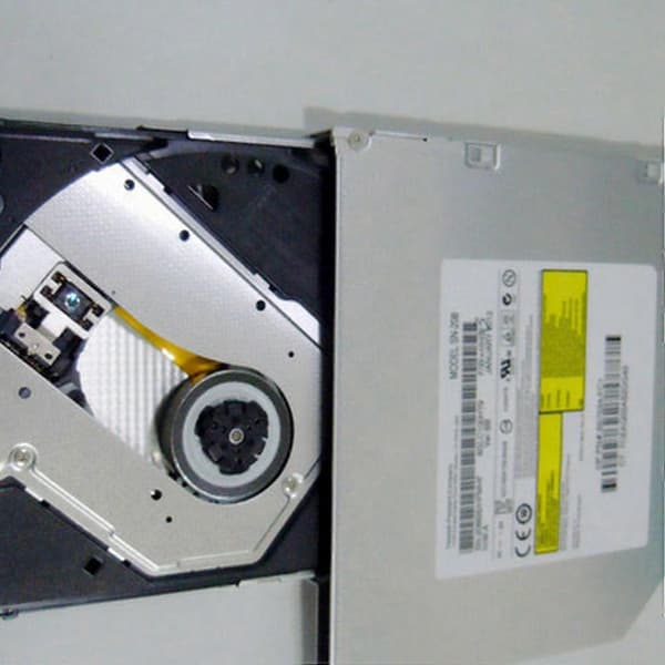DVD CD RW-brenner 9,5 mm intern SATA optisk diskstasjon bærbar PC DVD-brenner SU-208 Silver