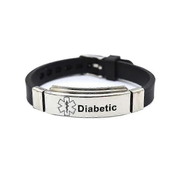 Medicinskt varnings-ID-armband Disbetic
