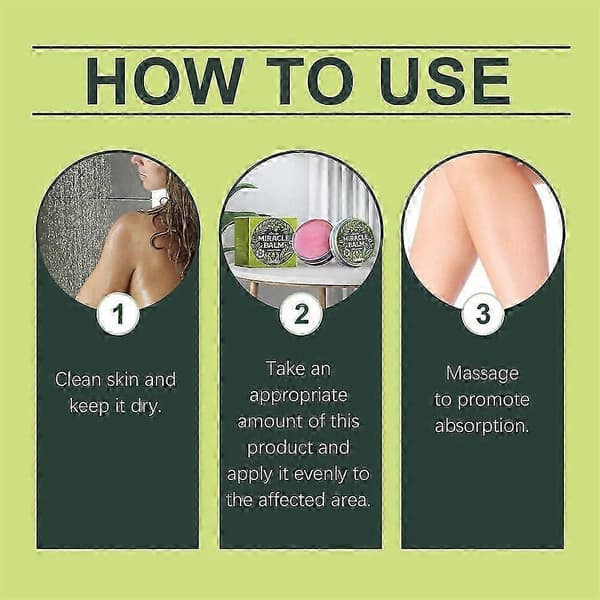 1~5x Benkomfortbalsam - Botanisk formel til daglig massage ny 4