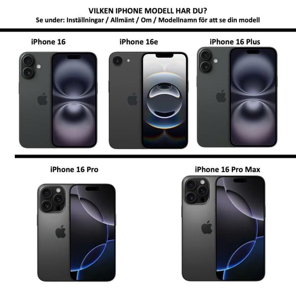 iPhone 16e Lommeboketui Lommebok Deksel Mobilskall Rosa - ROSA ROSA Iphone 16e