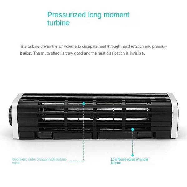 OImaster Laptop Køler Gaming Køler Køleventilator Laptop Pad Tablet Stand Hastighedsjusterbar USB Multifunktion Black