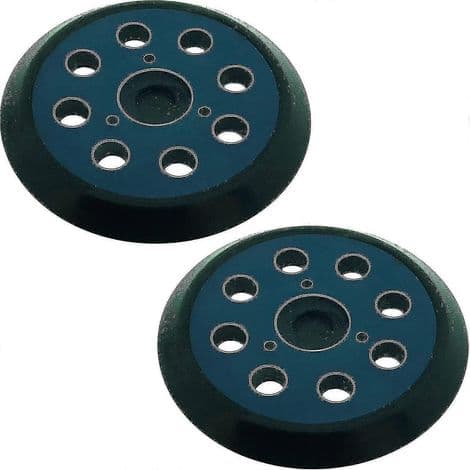 2 kpl 125 mm uritettuja hiomalaikkoja 8 reiällä (2 kpl)