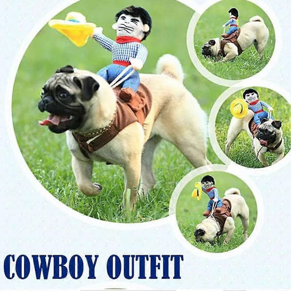 Koiran cowboy-satula-asu tapahtumiin - S, M, L & XL☆ |] A M