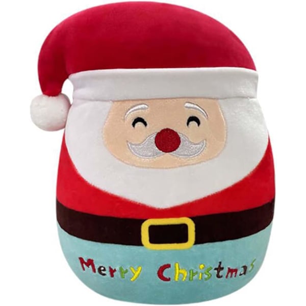 Jule-Nisse Myk Plysj Leke, 8\" Søt Jul Squishy Julenisse Plysj Pute Leke, Stoffdyr Nisse Plysj