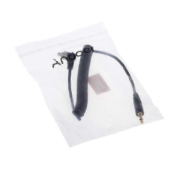 3,5 mm Flash Sync-kabel med skruelås til han-PC-stik, kompatibel med PIXE