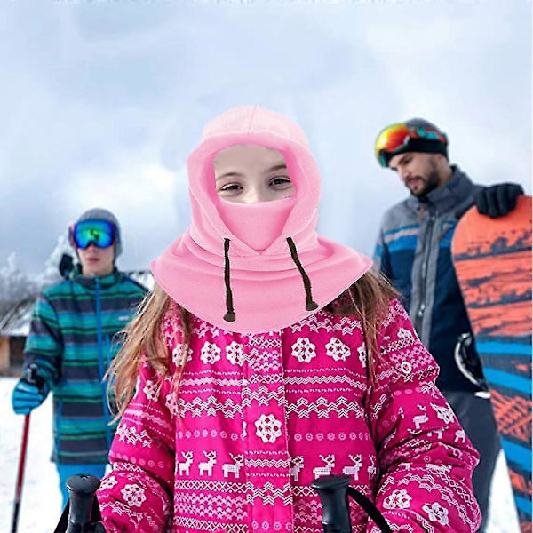 Strikket Babylue Skjerf Sett Vinter Varm Beanie For Gutter Og Jenter