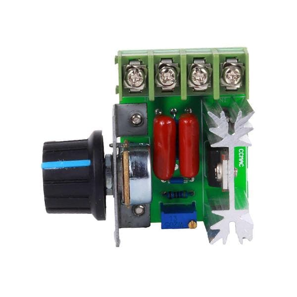2000W AC Motor Hastighedsregulator 50-220V 25A Justerbar Motor Hastighedsregulator Spændingsregulator
