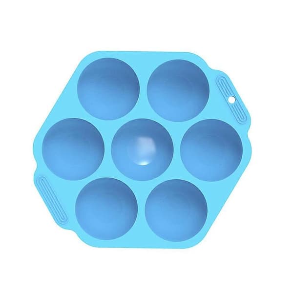 Silikonform för kakgelé, gummichoklad, bakform för isbitsbricka, godis, kakform Blue