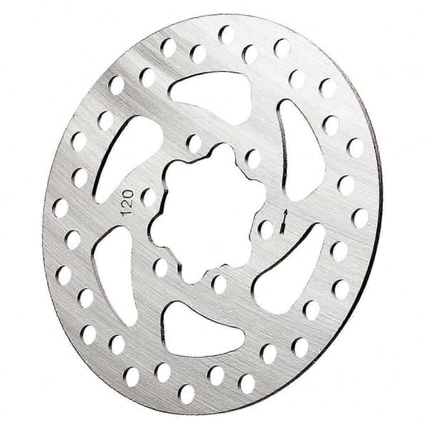 1 stk. 120 mm universal bremseskive i rustfrit stål, tilbehørsdele til bremser