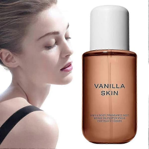Vaniljeduftspray efterlader duft i lang tid Brown