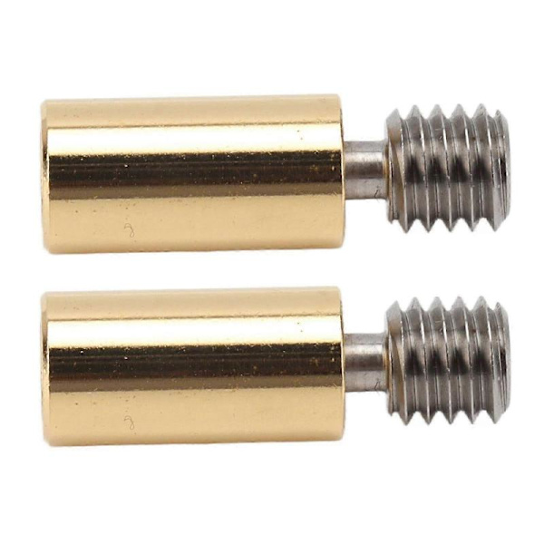 2 STK. Bimetal Heatbreak Titanium Alloy Messing Termisk Tønde Føderør 3D Printer Tilbehør