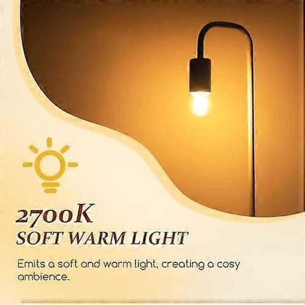 6-pack E14 28W Dimmable G45 Halogen Bulbs, Warm White Light 2700K, Small Edison Screw Spherical Halogen Lamps, 240V