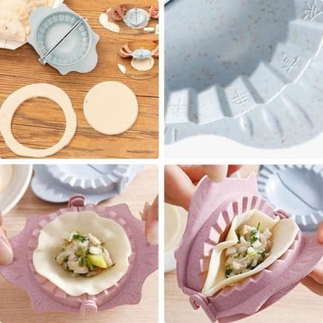 Ravioliform, Manuel Dumplingform, Bolleform, Ravioliform, Bollemaskine, Til Empanadas, Dumpling, Pierogi, Wonton