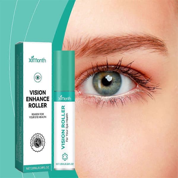Avancerad Vision Enhance Roller Främjar Klarare Syn Minskar Obehag Mild Avkopplande Massage Trötthetslindring för Ögonvårdsroller 1pcs