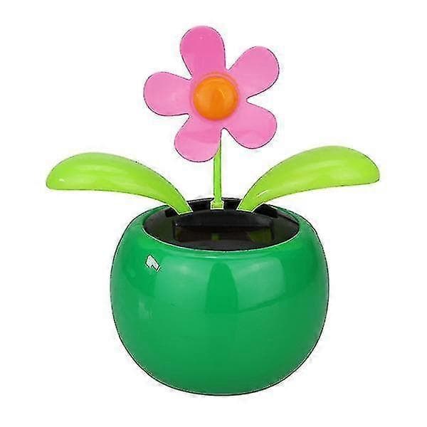 solgungande solrosblomma leksaksdekorationer rosa