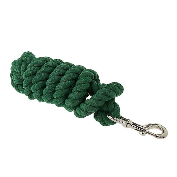 Hestetau Grimer Bomullsvevd Tøyle Green as described