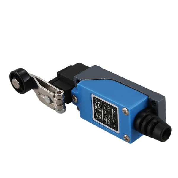 2X ME-8104 Roterende plastrullearm-grænsekontakt til CNC-fræserplasma Blue & gray & black