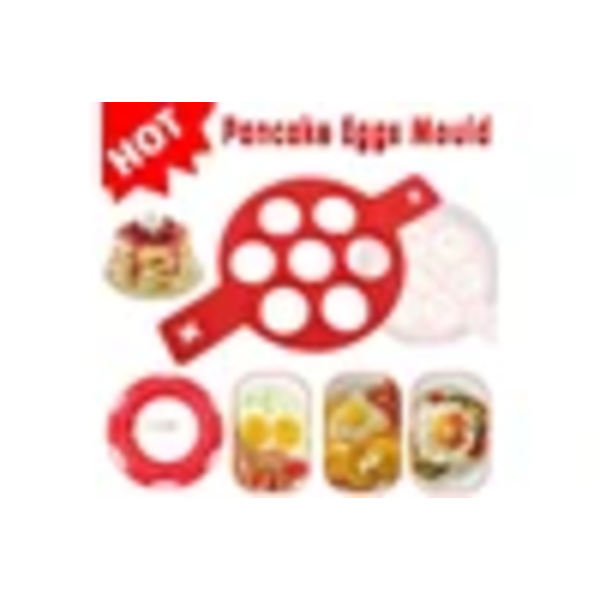 Silicone Non-Stick Pancake Turner Perfect Breakfast Maker Egg Omelette Tool