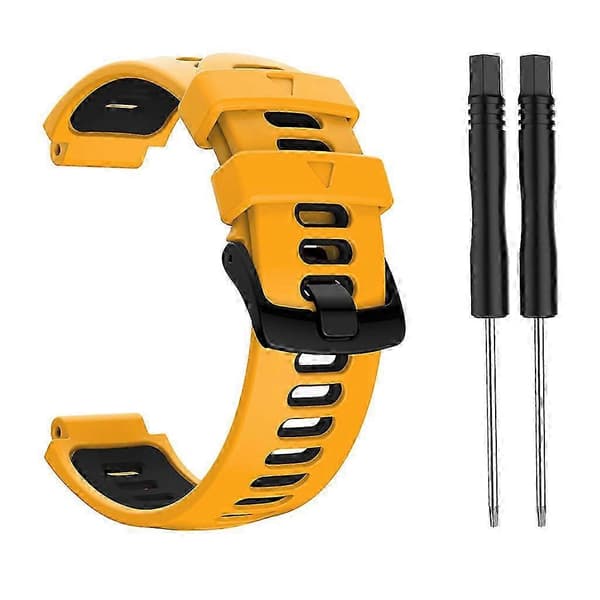 Svettresistent handledsrem-armband för Forerunner 735xt med 230/235 Loop-kompatibilitet Black ash