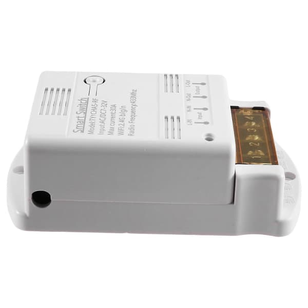Wifi 30A Tuya Smart Switch Intelligenta Automationsmoduler APP Fjärrkontroll 12V 24V 20A Relä HÖG EFFEKT 4000W
