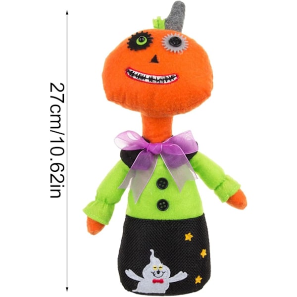 Noita-pehmolelu - Täytetty Plushie-pehmolelu Juhlallinen Halloween-koriste | Viehättäviä Työpöytäkoristeita, Halaukselle Sopiva Leikkipeli Halloween-lapsille ja Aikuisten