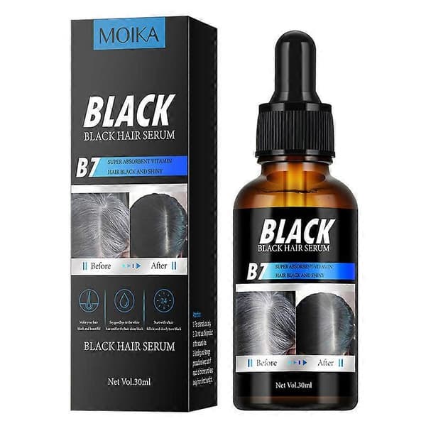 Hårförmörkande vårdar hårets hälsa snabbt mörkt hår 30ml