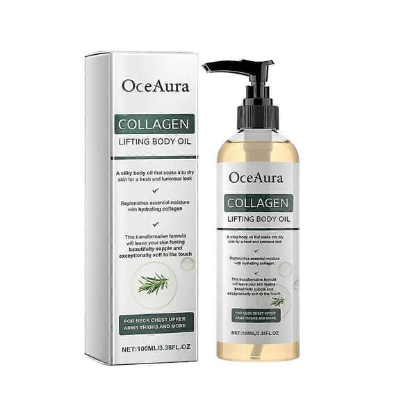 Oceaura Kollagen Oppstrammende Kroppsolje - 100ml