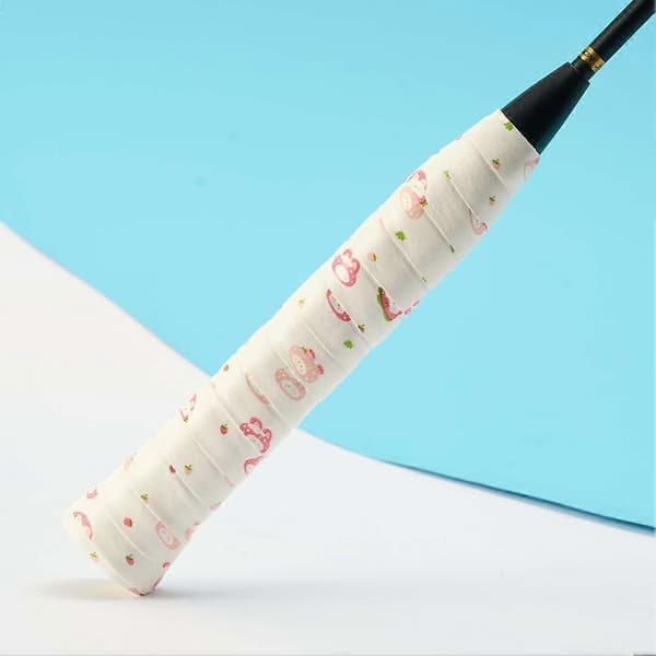Gradient Badmintonracket Grepptejp Halkfri Och Svettabsorberande Pink Bunny