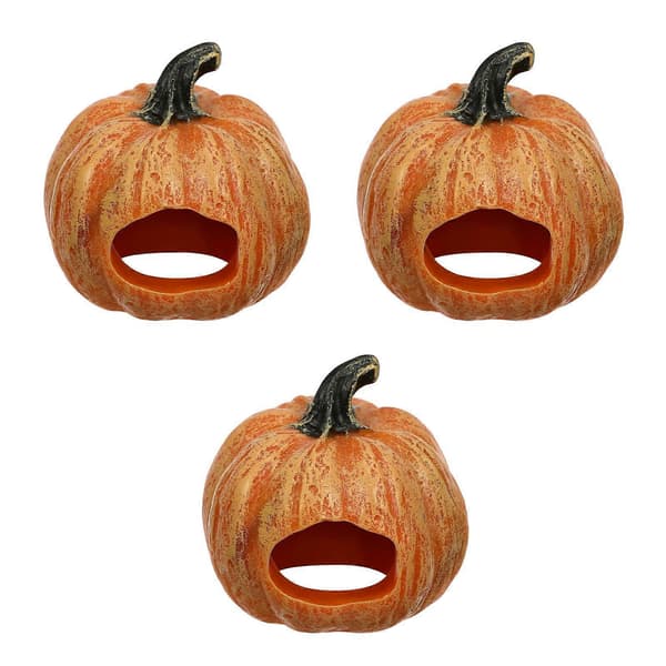 Pumpadekoration i harts för akvarium, 3-pack