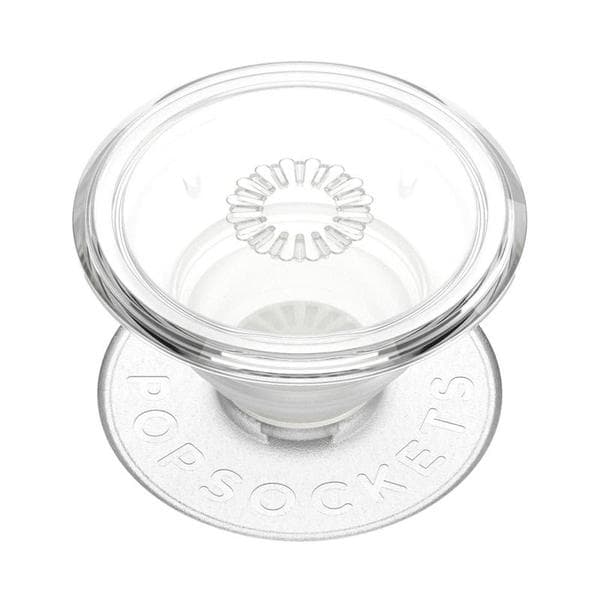 PopSockets PopGrip Original läpinäkyvä matkapuhelinpidike Translucent