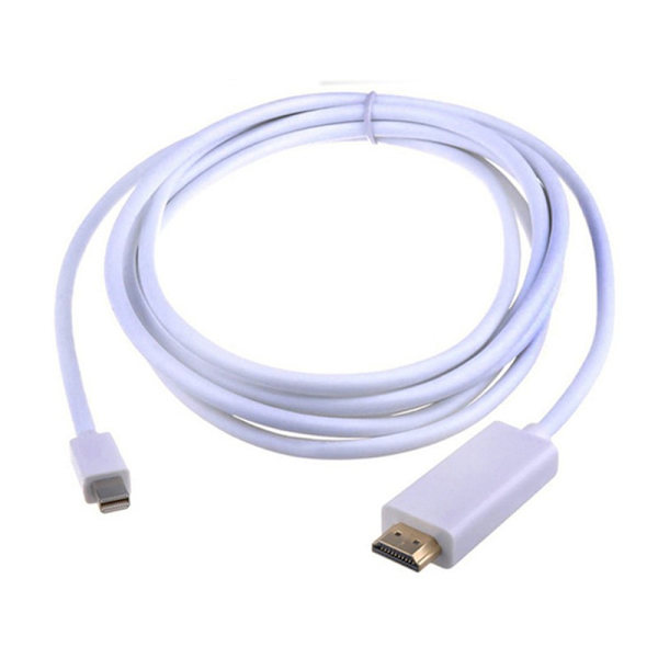 3 m Mini DP DisplayPort Thunderbolt til HDMI-kabeladapter for iMac Mac Mini