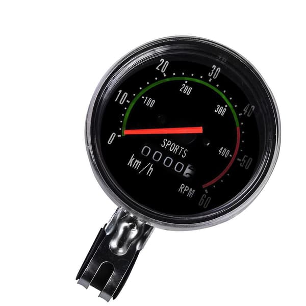 Cykel speedometer Cykel hastighedsmåler Cirkulær Universal Mekanisk Nøjagtig Måling