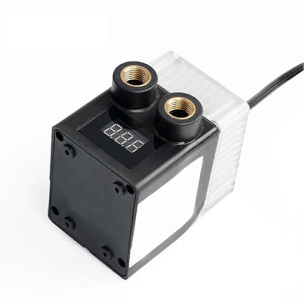 Vandkøler 12V Integreret Vandtankpumpe, 450L/H PC Vandkølepumpebeholder, Stille til DIY Computer Væskekøling
