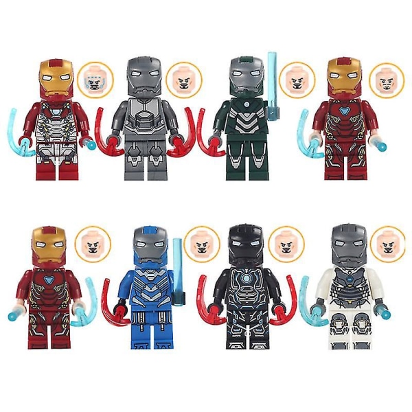 40 st Avengers Minifigurer Byggklossar Leksaker Actionfigurer Kit för barnfans Presenter S3671