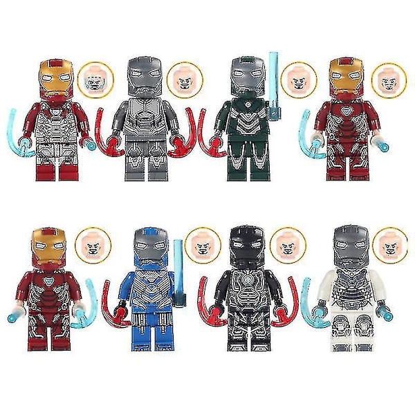 40st Avengers Minifigurer Byggklossar Leksaker Actionfigurer Kit Barnpresenter
