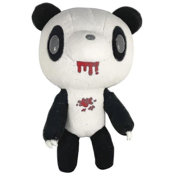Gloomy Bear Hug Pillow Plush Stuffed Game Character Stuffed Collection Black White
