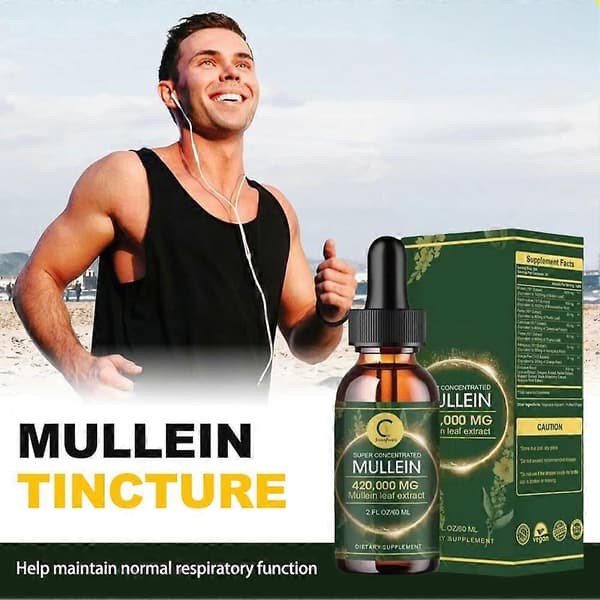 60 ml kongelys-tinktur, superkonsentrert lunge-rens