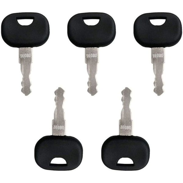Nøgle 14603 10 stk. Udskiftningsnøgler til tænding passer til Fendt, Claas, Liebherr, Zetteleyer, Deutz, Manitou, New Holland, gravemaskine, læsser osv. Betterl