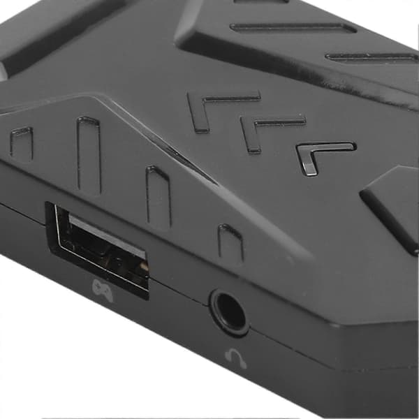 i 1 Multi-Platform Spillkonverterer med 3,5 mm Jack for PS5 PS3 Xbox 360 Switch