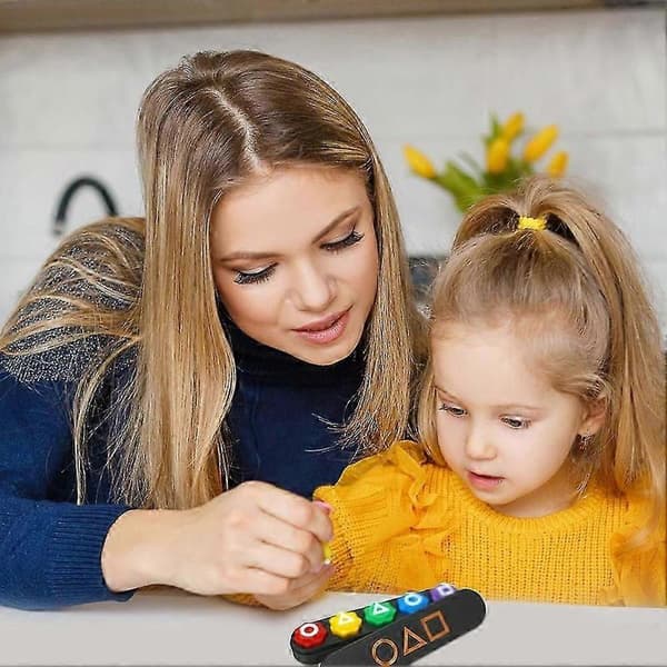 Gonggi Game Set Interactive Stone Catching Family Game, st