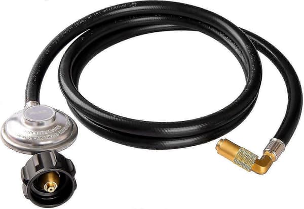 Fødder Propanregulator og Slange med Albueadapter til Blackstone 17 tommer og 22 tommer Bordplade G 2071