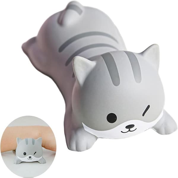 Keyboard Wrist Rest, Cute Mouse Wrist Rest, Mouse Pad, Cute Animal Style Keyboard Armrest, Decompression, Mouse Pad, Decorations, for Office, Home