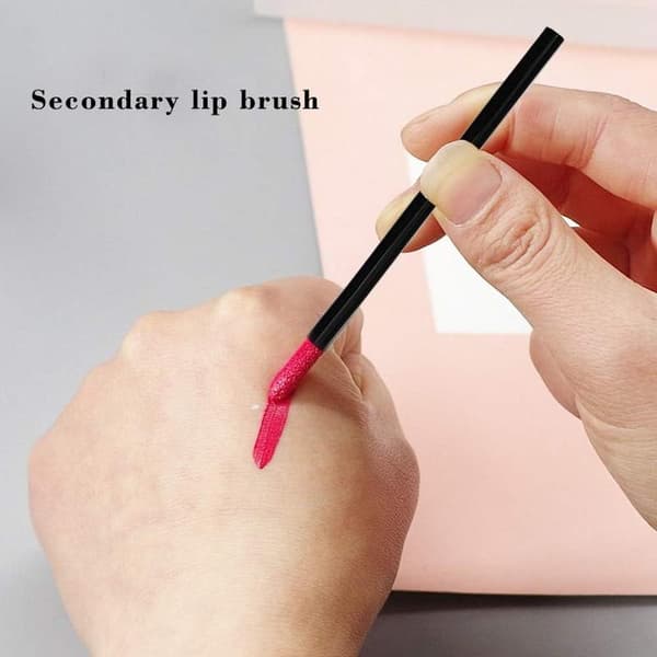 Lip Brushes, 200 Black Lip Brushes, Makeup Brushes, Lip Gloss Applicators, Application Tools, Makeup and Beauty Tool Kit. blue