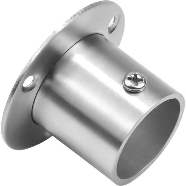 304 Rustfrit Stål Bruseforhæng Tørrestang - 32 mm Diameter, Sæt med 2