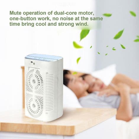 USB bordventilator, bærbar aircondition, vandkølet bordventilator